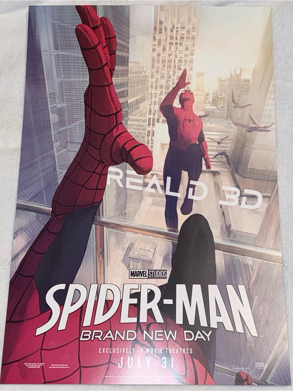Marvel Spider-Man Poster 19x13 - Red, Black